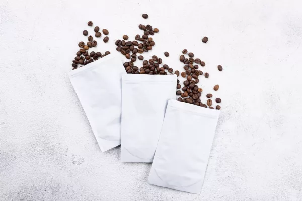 Sachet Mini Grip - Kraft Blanc - Lot de 100 unités